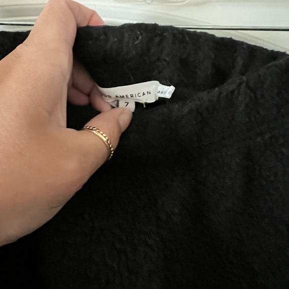 GOOD AMERICAN plus size Sherpa boyfriend sweats - Picture 2 of 2